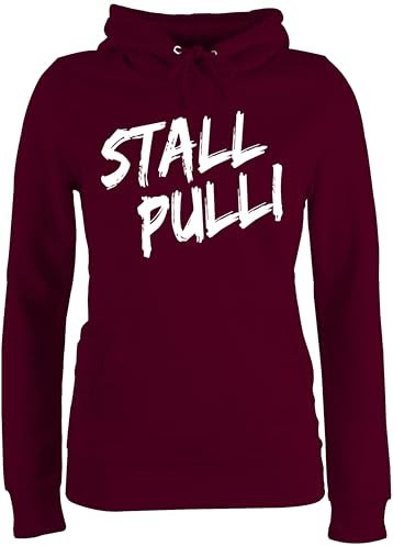 Shirtracer - Pullover Damen Hoodie Frauen - Stallpulli I Geschenk Reiten I Pferde Geschenke I Pferdeliebhaber