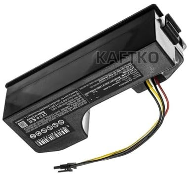 KAFTKO Accesorios For Aspiradoras Batería Recargable 3000mAh / 44,40Wh. Compatible con Conga 3090, 3091, 3092.