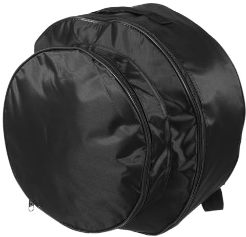 TOYANDONA Snare Drum Rucksack aus Oxfordstoff Leicht und Schützend mit Getrenntem Fach für Snare Drum als Trage und Umhängetasche für Musiker