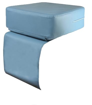 BIOTIFF Coussin Pouf rehausseur pour Fauteuil de Coiffure (Bleu)