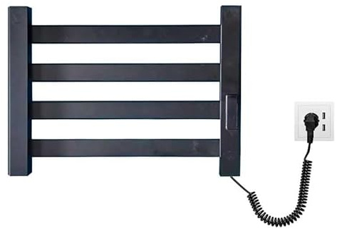 Kleine heizanlagen für den Haushalt, led-praktischen handtuchhalter, heizstühle Von handtuchstühlen, ofengeräte mit messstühlen, 220 v-240 v~,100W, Es ist schwarz.