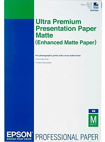 Epson C13S041719 Enhanced matte paper inkjet 192g/m2 DIN A3+ 100 Blatt Pack