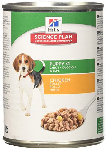 Hill's Hills Science Plan Dog Puppy Medium Breed Health & Growth Food for Dogs Chicken Boxes 370 g - Pack of 12