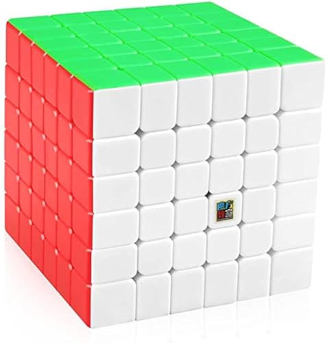 D-Fantix Original ZauberwüRfel 6x6x6 Speedcube, Meilong Stickerless Speed Cube Zauber WüRfel, 3D Puzzle Magic Cube Spielzeug, Geschenkideen Teenager MäDchen Kinder Erwachsene