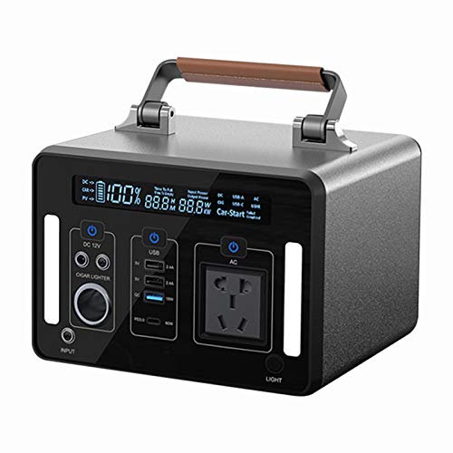 LVSEWOA Générateur d'énergie Portable 500 Wh 135 000 mAh, Batterie au Lithium silencieuse avec Charge Rapide PD 60 W, Alimentation à Onde sinusoïdale Pure pour Le Camping/la Chasse/la pêche