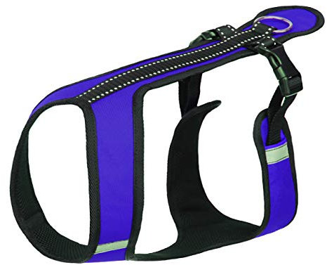 Northern Howl Canicross Hunde Zuggeschirr in Blau mit Reflektoren