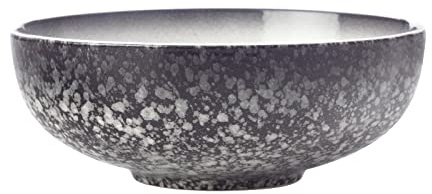 Maxwell & Williams Set 4 Piatti Fondi Coupe cm 19 Caviar Granite