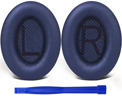 SoloWIT® Ersatz Ohrpolster für Bose QC35, kompatibel mit Over-Ear Kopfhörern von QuietComfort 35 (QC35) und Quiet Comfort 35 II (QC35 ii)