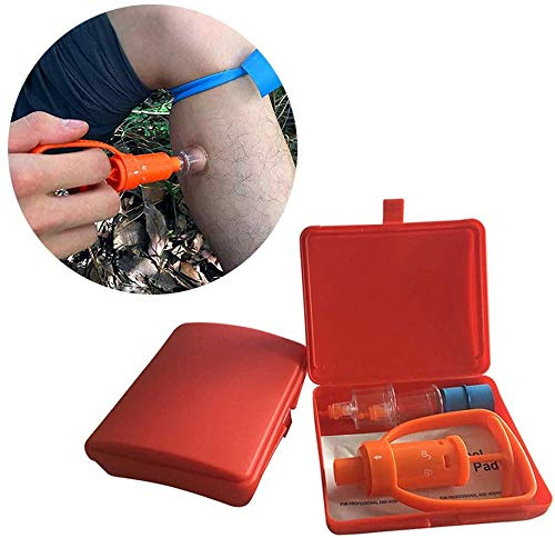 hzexun Bee Bite Kit de pompe à ventouse pour extraire le venin, outil de premiers secours, premiers secours pour le camping et la randonnée