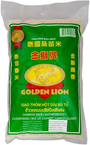 Golden Lion Jasmin Duftreis 4,5kg | Reis Jasmin Thai Hom Mali Rice