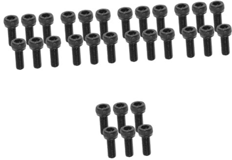 iplusmile 250 Pcs Socket Head Cap Screws Head Machine Screws Bolt Kit Hardware Kit