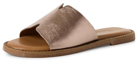 Tamaris Damen Klassische Ballerinas, Frauen Flats,Comfort Lining,TOUCHit-Fußbett,Slip-ons,klassisch elegant,Ballerinen,Pewter,38 EU