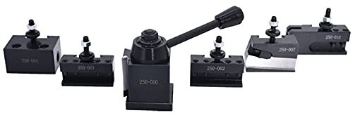 IHVBRHHM OXA Keiltyp Werkzeughalter-Set 250-000, Werkzeughalter für Mini-Drehmaschine, bis zu 8 CNC-Drehmaschinen-Werkzeughalter