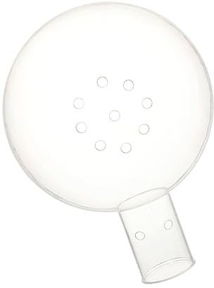 OSALADI Rosenblütenkugel Kreative Rosenkugel Bouquetmaterial Zarte Rosenverpackungskugel Ornament Blumenstraußdekoration Transparent Für Hochzeiten Weihnachten Feiern Partys Dekorationsver