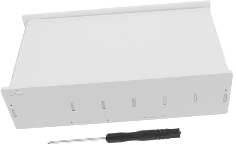 FUNOMOCYA Organizador De Recibos De Escritorio Caja De Almacenamiento De Caja De Monedas Compartimentos Funcional Hasta Portátil Para Oficina y Venta