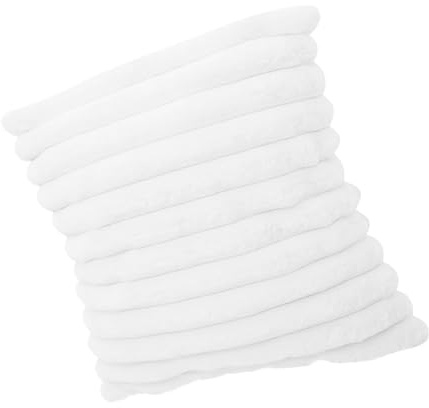 MUELODSIC Cojín Cuadrado de Felpa Almohada de Abrazo Multifuncional para Sofá Cama y Dormitorio Relleno de Decorativo y