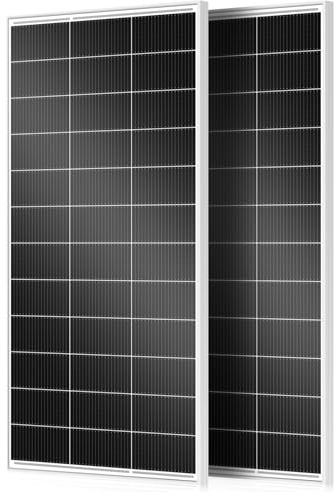 Rvpozwer 400W Panneaux Solaires Monocristallins, 2×200w Module PV pour Batteries 12V, Panneau Solaire de N-type, Panneau Solaire pour RV, supports de toit, bateaux | 400w 18BB panneaux solaires,IP68 panneau solaire pour camping-car, jardin, van, bateau et toit de la maison