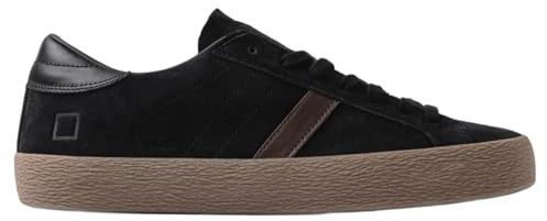D.A.T.E. Sneaker Uomo Hill Low Suede Black (45)