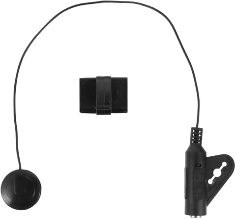 BESPORTBLE Tonabnehmer Gitarrenzubehör und Piezo Violine für Akustische Gitarre mit aus Abs Klarem Klang und Anti Interferenz Funktion als für Musiker