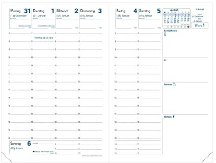 Kalendereinlage Geschäft bus 2026: Kalendereinlage