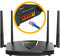 Totolink X5000R Router WiFi 6 WLAN AX1800 Dual Band 2.4 GHz y 5 GHz (WPA3, MU-MIMO, OPENWRT, OFDMA, IPv6, QoS, 4X GIGABIT LAN Port, Router WiFi con 4 Antenas Exteriores, Gigabit Ethernet)
