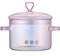 Olla de vidrio con tapa olla transparente linda olla de vidrio transparente para microondas olla a fuego lento espesada resistente al calor estufa eléctrica ollas de vidrio para sopa y bebidas