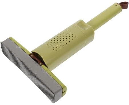 Ipetboom Fregona De Mano Mini Trapeador para Limpieza De Cocina Trapeador De Mano Pequeño para Limpieza De Baño Portátil Absorbente De Agua Material De Microfibra