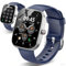 VEKJ Smartwatch für Damen und Herren, Anrufe annehmen/tätigen, 1,91 Zoll HD-Touch-Smartwatch, Schlaf-/Herzfrequenz-/Schritt-Tracking, Sportuhr mit über 110 Sportarten