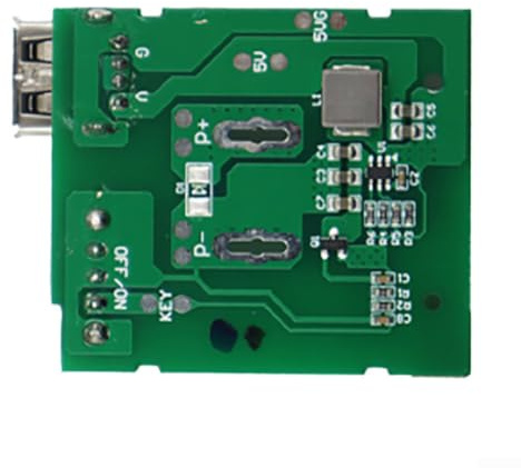 Laddningsskydd PCB för BL1021, BL1041, BL1016 med överladdnings- och kortslutningsskydd, effektiv USB-laddningsfunktion, ON/OFF-brytare, robust kretskort för industriella tillämpningar
