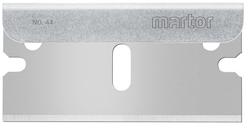 MARTOR 10x Bow Blade 19.3 mm, Replacement Scraper Blades, Steel | Single use, in magazine, for SCRAPEX ARGENTAX & SCRAPEX CLEANY, household, No. 44.50