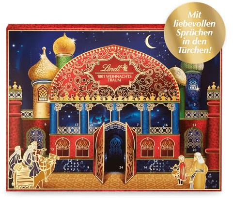Lindt & Sprüngli 1001 Christmas Dream Advent Calendar, 281g