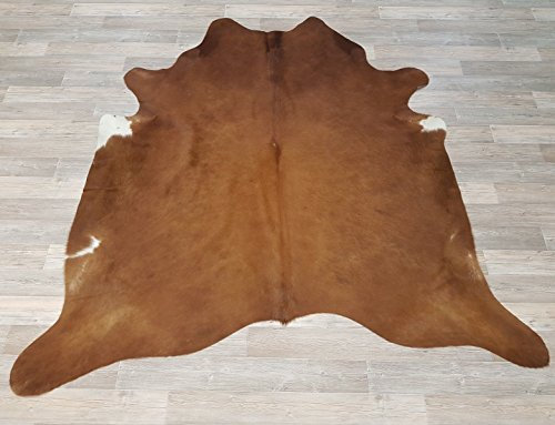 Kottig XXL Kuhfell Rinderfell Stierfell aus Brasilien Echtfell ca. 220x220cm 37
