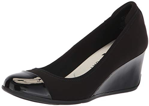 Anne Klein Damen Taite Wedge Pumps, schwarz, 39.5 EU