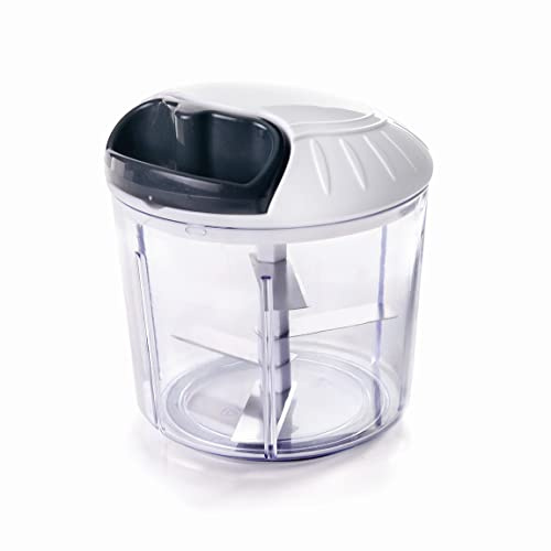 Lacor 60499 - Cortador Manual Sharp, 1 L | Cortes uniformes y rápidos; con 1 L de capacidad, ideal para cocina profesional y uso diario en casa, para tu cocina cada día