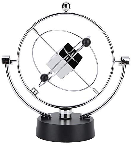 Tbest Newton Pendulum,Newton Pendel,Magnetische Schaukel Kinetische Orbital Handwerk Schreibtisch Dekoration Newton Pendel