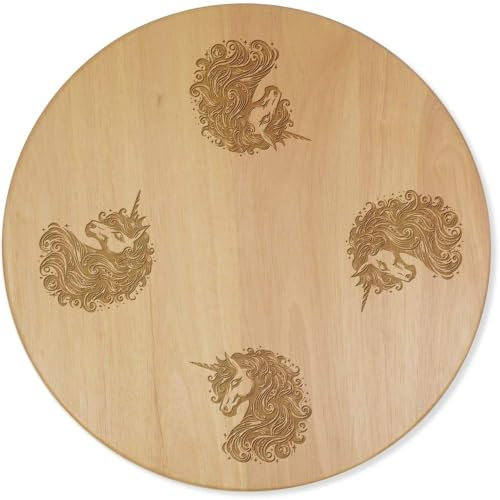 Azeeda 'Decorative Unicorn' Lazy Susan Rotating Turntable (LA00023069)