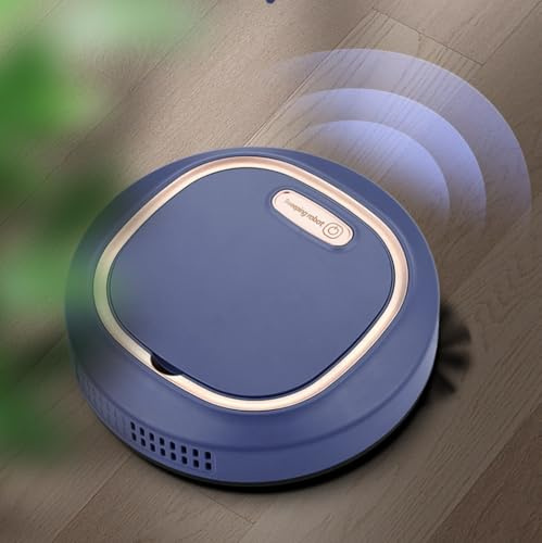 ALisasin Super leiser kabelloser Staubsaugerroboter, 3-in-1 Kehrwischen, Haushaltsreinigungsroboter, Boden-Teppichkehrer, Heimkehrer