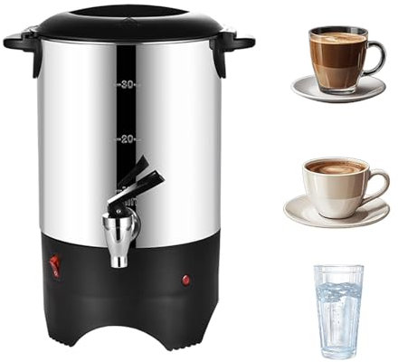 Distributeur de Chocolat Chaud et Froid, cafetière Commerciale 1000 W, Chauffe-Chocolat Automatique Anti-encrassement, contrôle précis de la température, Chauffage Efficace pour Restaurants