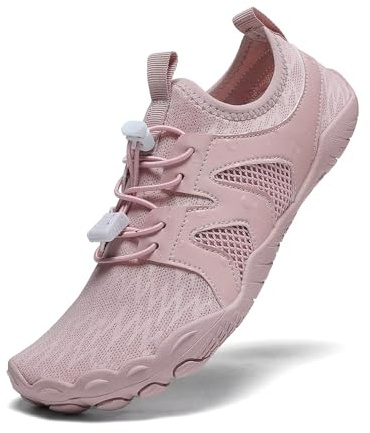 ZEPYFXIT Kvinnor Män Snabbtorkande Vattenskor Barfota Flexibla Lätta Andningsbara Sport Sandaler för Pool Strand, 40 EU
