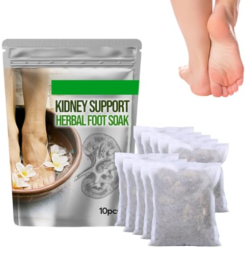 YUPZAR 10 Sachets Bain de Pieds aux Herbes avec Armoise Gingembre | Sels Bain Pieds Naturels | Relaxation Soins Pieds Ongles | Pedicure Spa Maison Soulage Fatigue Gonflement