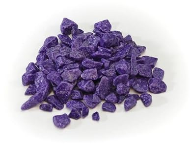 Stindu Piedras decorativas de color violeta, granulado 9-13 mm, 2 kg, para macetas, jarrones y jardín