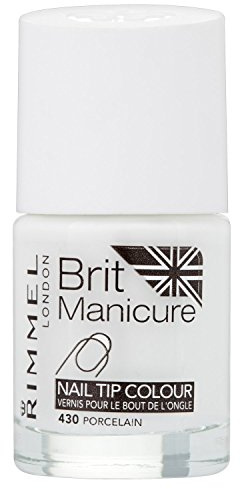 Rimmel London Brit Manicure Nail Tip Colour Shade - 430 Porcelain