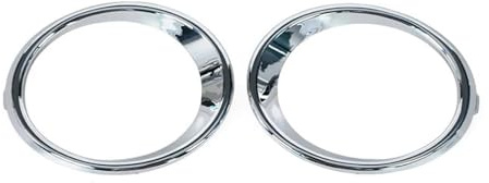 Conjuntos de luces antiniebla para automóviles Para R&enault Para Kadjar 2016-2020 Lámpara Antiniebla Delantera Pantalla Luz Antiniebla Coche Cubierta Lámpara Embellecedor Marco Bisel Guarnición Lampa