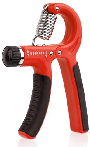 NORDFIT Grip Trainer – Pince de préhension réglable (5–60 kg) – Renforcement de l'avant-bras et de la main pour homme et femme – Ergonomique, portable et durable – Athlètes, musiciens et récupération