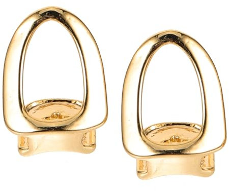 DEARMAMY 2stücke Zahn Grills Im Fake-design Flache Goldene Zahnkappen Als Mundschmuck Für Partys Und Kostüme Passend Für Hip-hop-enthusiasten