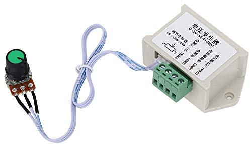 Miskall Generatore di regolazione della tensione, potenziometro generatore DC, regolabile 0-5V DC per controllo industriale PLC e interfaccia MCU