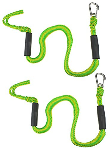 Harnais de Remorquage pour Bateau, 2 Pièces, Corde de Remorquage pour Bateau, Sports Nautiques, Jet Ski, Wakeboard, Corde de Remorquage pour Tubes, 1.2m-1.5m (Vert)