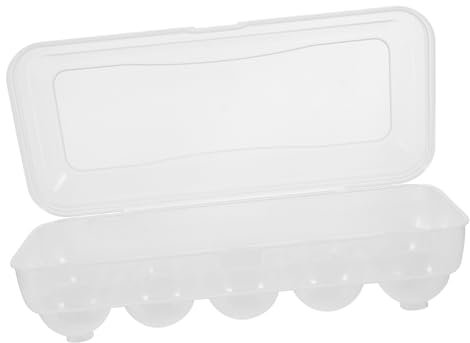 ULTECHNOVO Caja De Almacenamiento para Huevos Organizador De Huevos De Plástico Reutilizable Caja De Conservación Refrigerador Cocina para Refrigerador para Desayunos