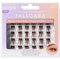 FALSCARA - Kit d'extension de cils artificiels - Moka marron - Volume naturel - Imperméables - Personnalisables - Réutilisables - 24 clusters de cils