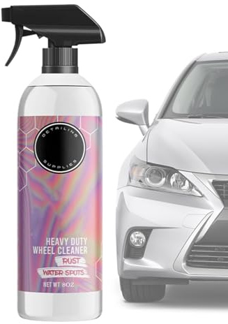 Protoence Detergente per la Pulizia dei Vetri Auto - 236ml con Formulazione a Lunga Durata ed Effetto Intenso,Pulitore Spray per Cerchioni,Per Auto e Tutte le Esigenze